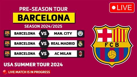 Barcelona Schedule