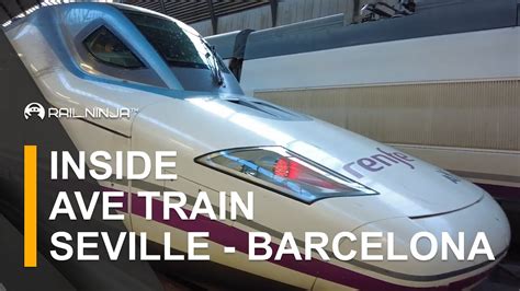 barcelona to seville train