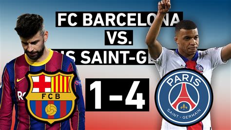 BARCELONA VS PSG LEG 1 UCL：Results - FC Barcelona Official website - Official FC Barcelona