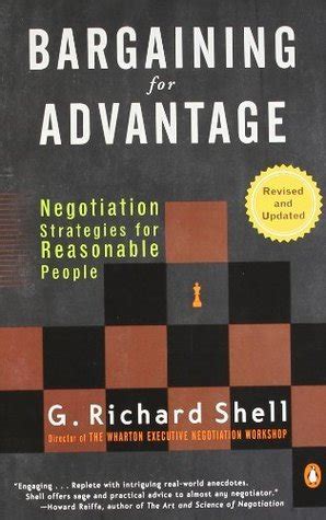 Full Download Bargaining For Advantage Negotiation Strategies For Reasonable People 