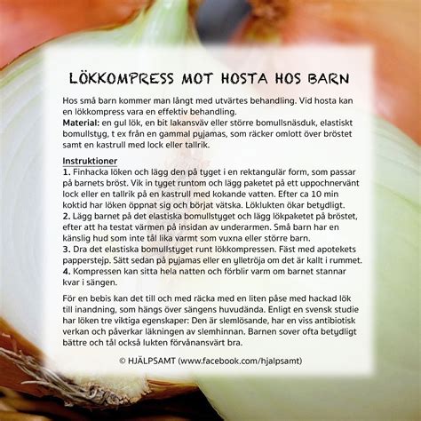 barn hosta i flera veckor