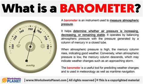 barometer meaning