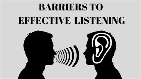 Barriers Of Listening