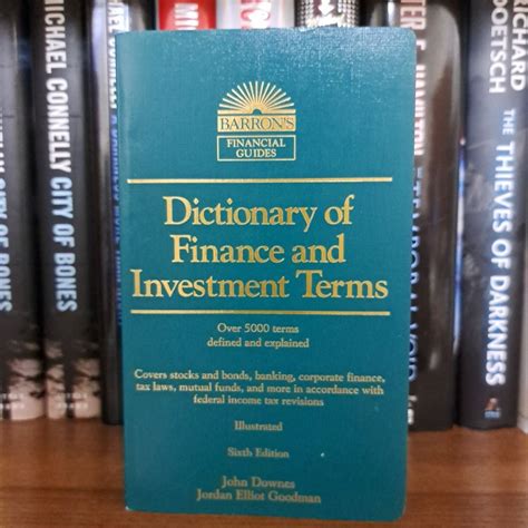 Barron S Dictionary Of Finance And Investment Terms