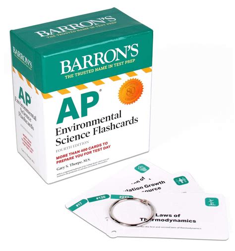 Barrons Ap Environmental Science Flash Cards 2nd Edition