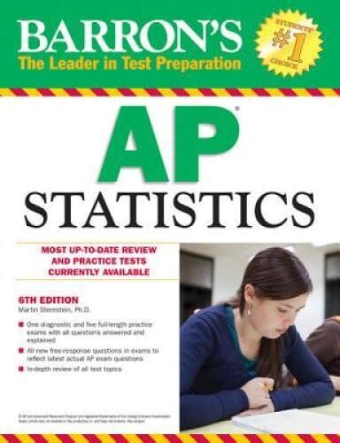 Barrons Ap Statistics 6th Edition Dcnx