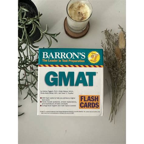 Barrons Gmat Flash Cards