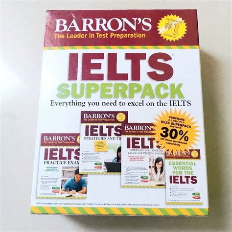 Barrons Ielts With Audio Cd International English Language Testing System Barrons Ielts International English Language Testing System