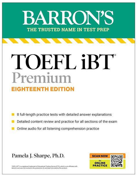 Barrons Toefl Ibt Practice Test