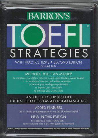 barrons toefl strategies