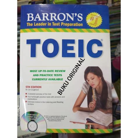 Barrons Toeic With Mp3 Cd 6th Edition