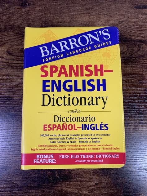 Barrons Visual Dictionary Spanish For Home Business And Travel Barrons Visual Dictionaries