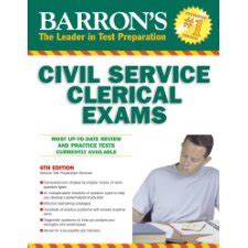 Full Download Barrons Civil Service Clerical Exam Barrons The Leader In Test Preparation 
