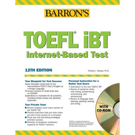 Download Barrons Toefl Ibt Internet Based Test 12Th Edition 