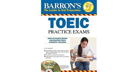 Download Barrons Toeic Practice Exams With 4 Audio Cds 