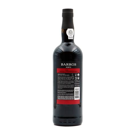 barros porto special reserve ruby