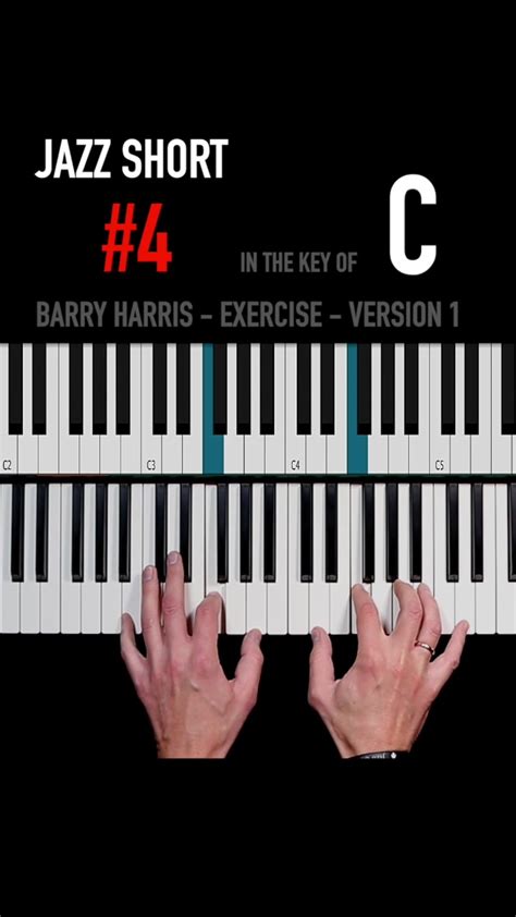Barry Harris Bebop Exercise