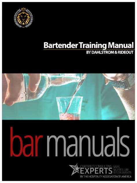 Bartender Training Guide
