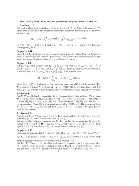 Bartle Measure Theory Solutions