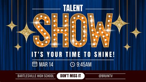 bartlett high school talent show