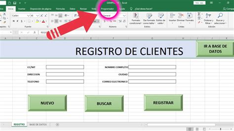 Base De Datos En Excel