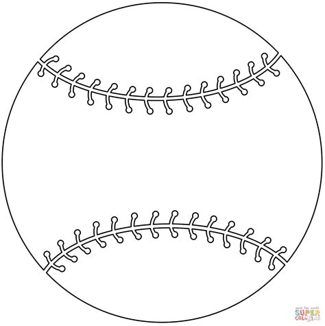 Baseball Ball Coloring Page Free Printable Coloring Pages Printable Baseball Coloring Pages - Printable Baseball Coloring Pages