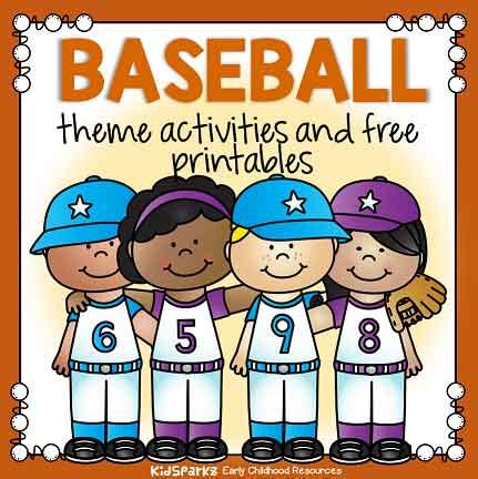 Baseball Theme Activities And Printables For Preschool And Ball Theme For Preschoolers - Ball Theme For Preschoolers