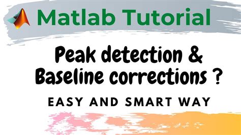 Baseline Correction Matlab