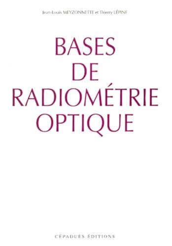 bases de radiometrie optique