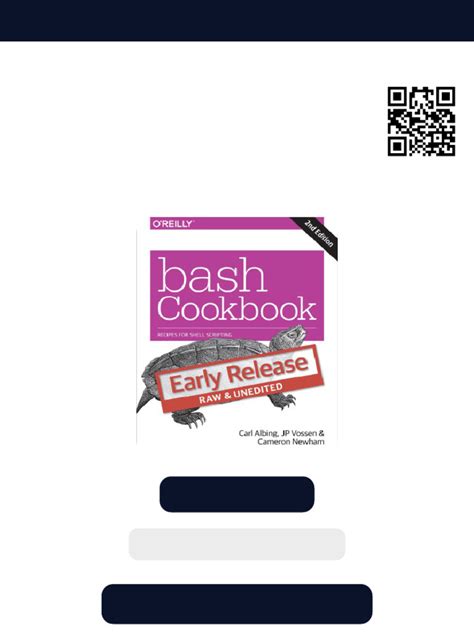 Bash Cookbook Solutions And Examples For Bash Users Cookbooks Oreilly