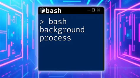 bash show background processes