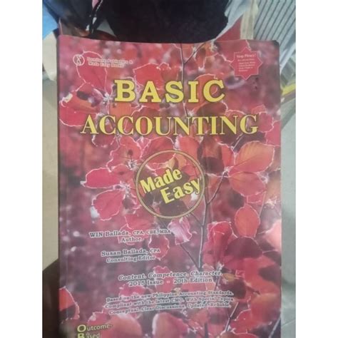Basic Accounting Book By Lopez