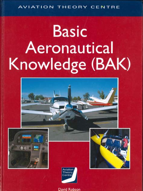 Basic Aeronautical Knowledge Bak David Robson