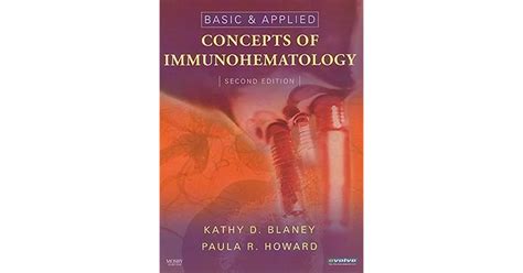 Basic Applied Concepts Of Immunohematology 2e