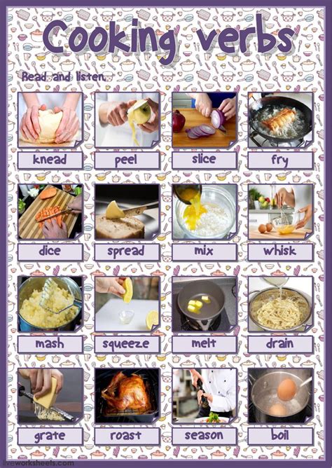 Basic Cooking Terms Worksheets Basic Cooking Terms Worksheet Answers - Basic Cooking Terms Worksheet Answers