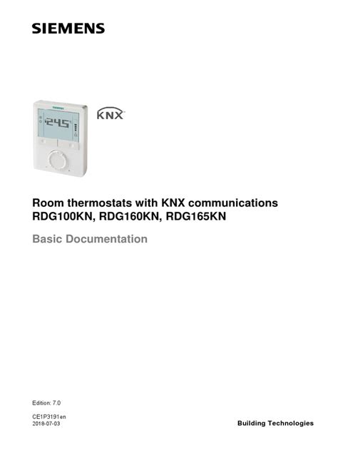 Basic Documentation Rdg100kn