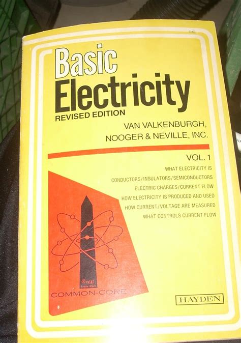 Basic Electricity Book By Van Valkenburgh Van Alibris