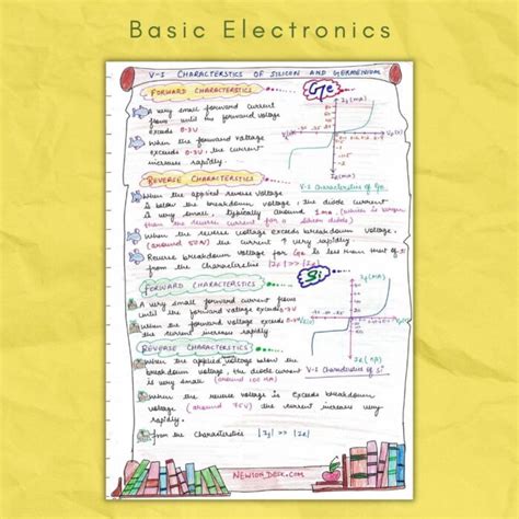 Basic Electronics Notes For Engineering 1st Sem