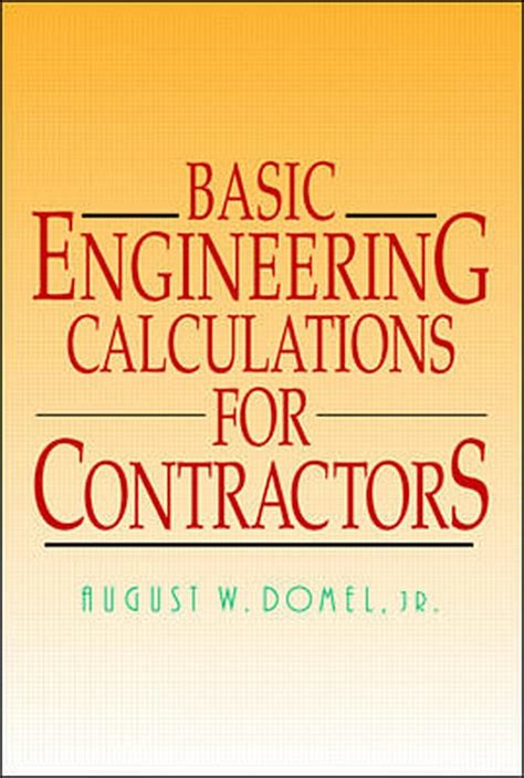 basic engineering calculations for contractors
