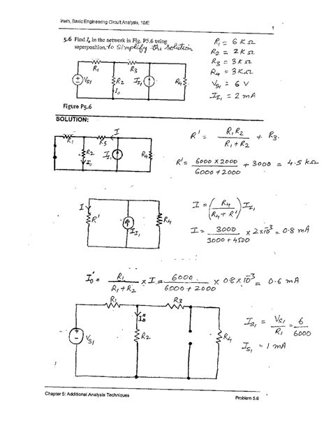 Basic Engineering Circuit Analysis 10 Edition