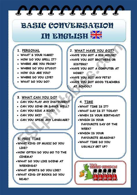 basic english conversation free download