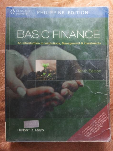 basic finance mayo 10th edition
