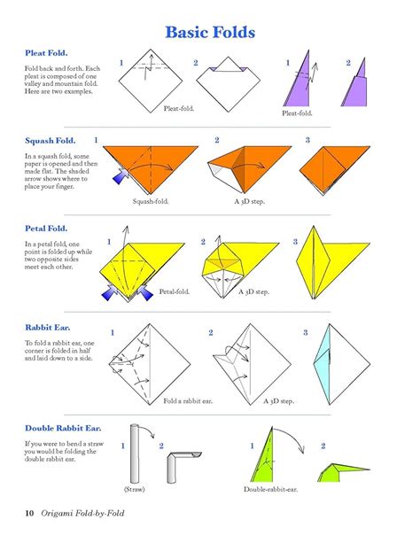 Basic Folds Origami