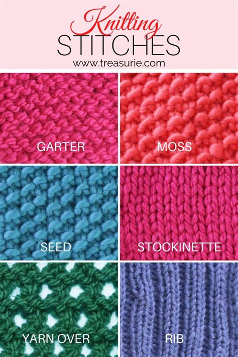Basic Knitting Stitches