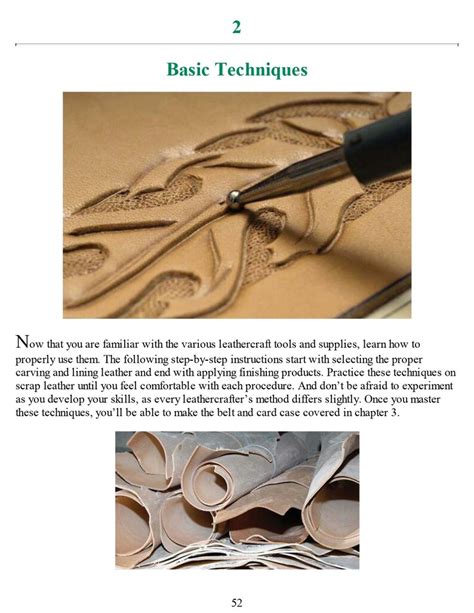 Basic Leathercrafting All The Tools And Skills You