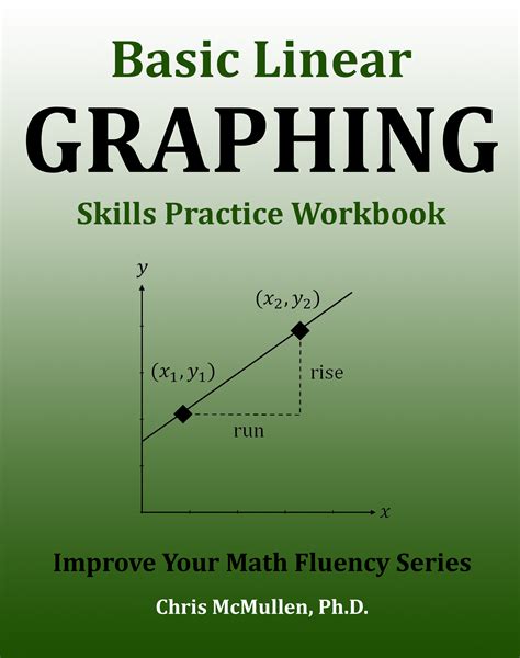 Basic Linear Graphing Skills Practice Workbook Plotting Points Straight Lines Slope Y Intercept More Improve Your Math Fluency Series