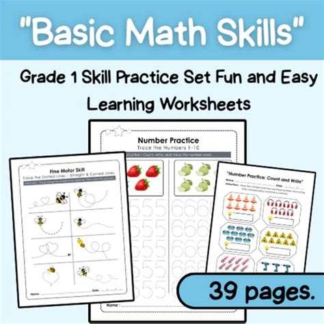 basic math skills grade 1 evan moor