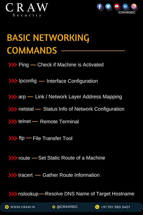 Basic Networking Commands