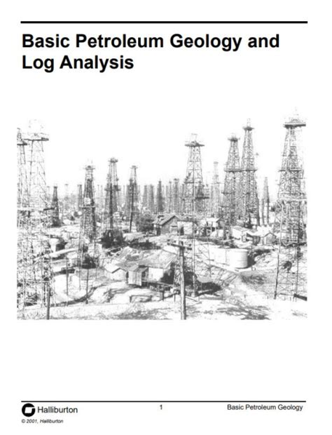 Basic Petroleum Geology And Log Analysis