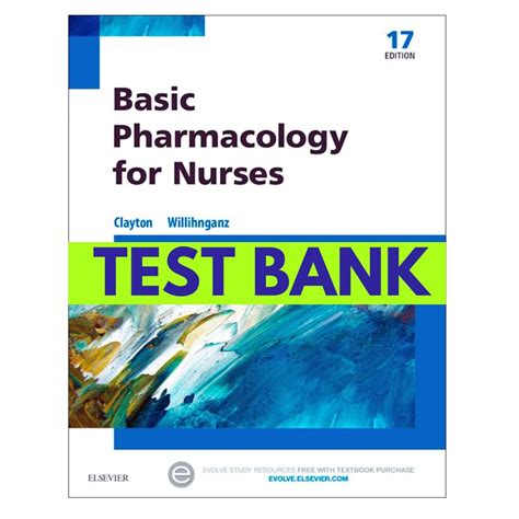Basic Pharmacology For Nurses Test Bank